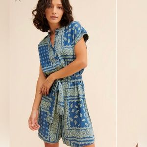 Current Air Bandana Manda Romper size S
